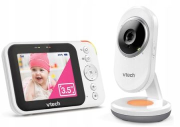 VTECH MOBILI AUKLĖ LCD EKRANAS 3,5, KAMERA VM4254 - Toys Plius