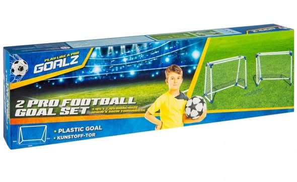 Pro Football Goals nešiojamas futbolo vartų rinkinys