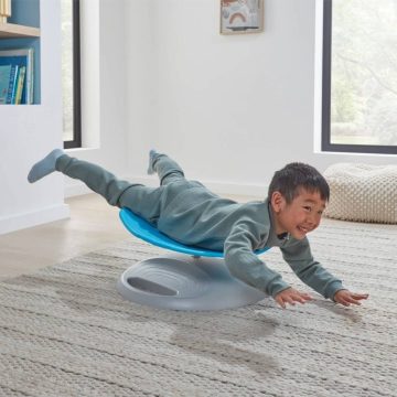 Play Factory Sensorinė Besisukanti Kėdutė Blue - Toys Plius