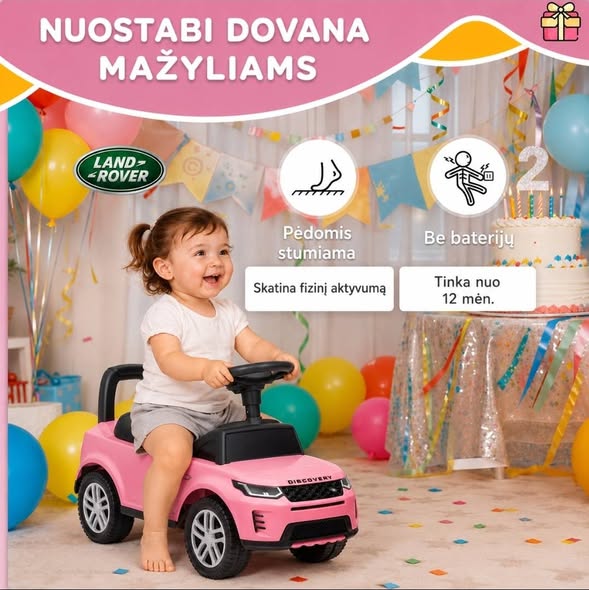 Paspiriama mašinėlė Range Rover