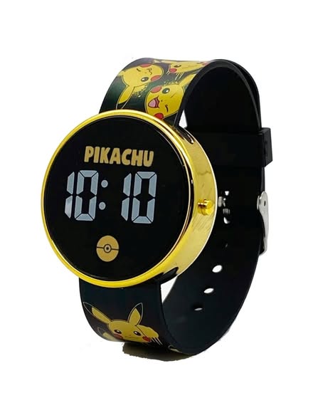 Pokémon LED laikrodis su Pikachu vaikams