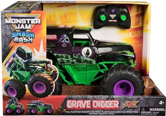 MONSTER JAM RC visuregis Smash & Bash Grave Digger, 6072500