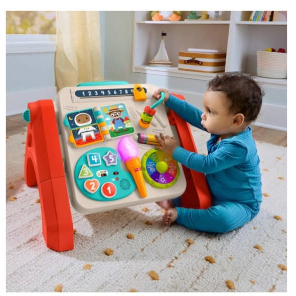 Fisher-Price 4-in-1 žaidimų ir piešimo stalas su šviesomis ir garsais