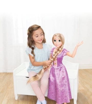 Disney Rapunzel lėlė didelė 80cm - Toys Plius