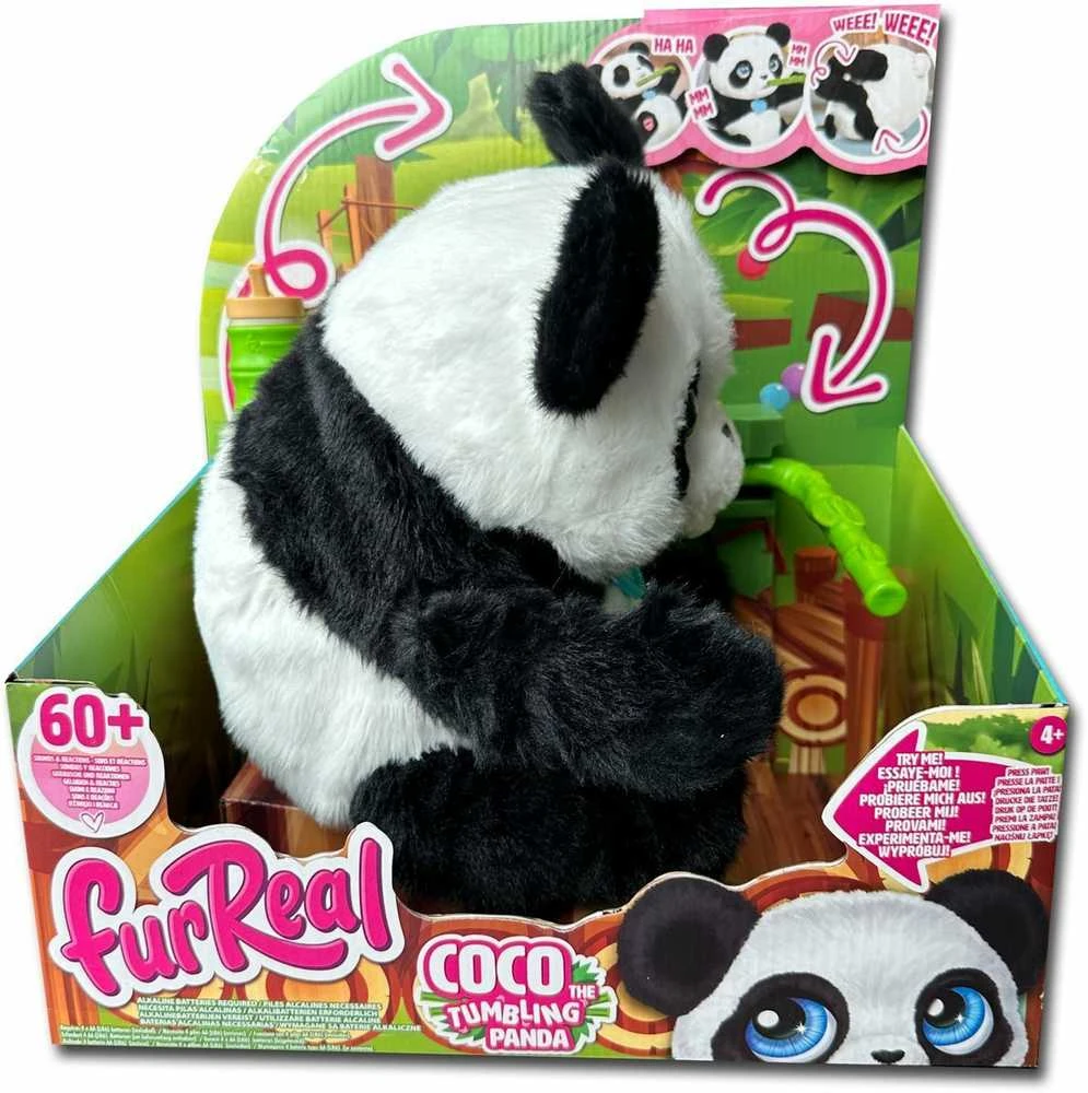 FURREAL Interaktyvi besivartanti panda COCO