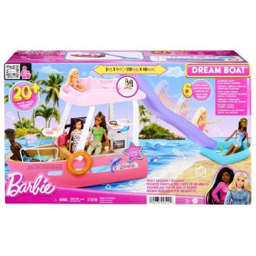 Mattel Barbie Motorlaivis lėlėms su VIDAUS TRANSFORMACIJA + priedais - Toys Plius