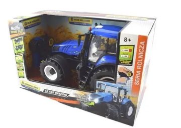 Radio bangomis valdomas traktorius Maisto Tech New Holland - Toys Plius