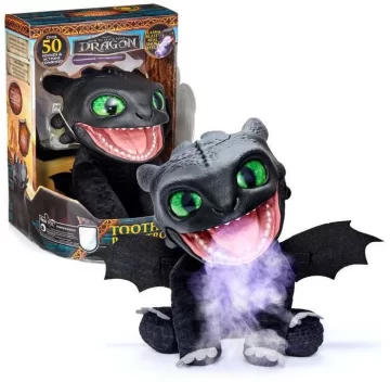HOW TO TRAIN YOUR DRAGON Interaktyvus slibinas Bedantis - Toys Plius