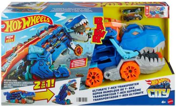 Rinkinys Hot wheels Transporter T-Rex, uniwersalny - Toys Plius
