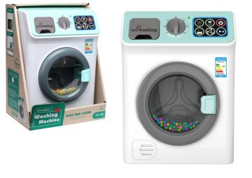 Žaislinė skalbimo mašina su spalvotais kamuoliukais, Elsa - Toys Plius